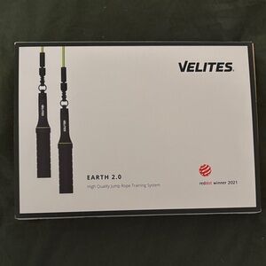 Earth 2.0 High-Quality Jump Rope - Black and Green